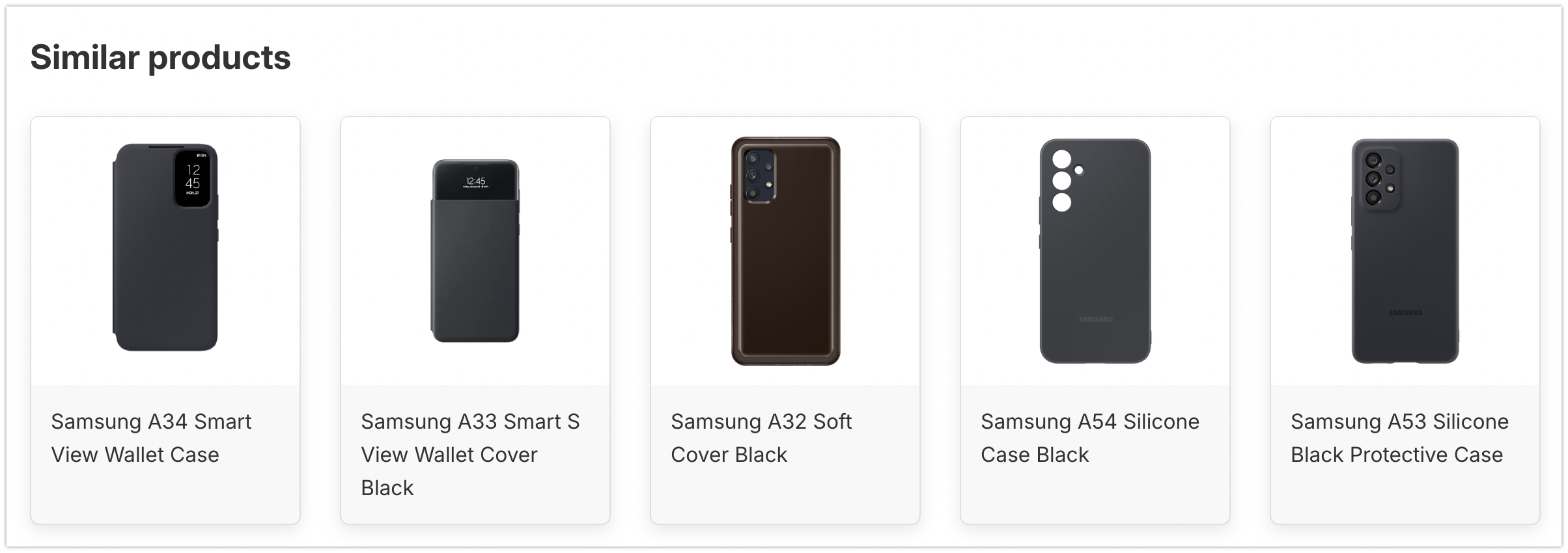 Similar products